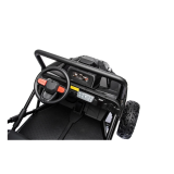 JOKO Elektrické autíčko Buggy Sport OUTLAND 4x200W, Dvojmiestne kožené sedadlo, Penové kolesá, Nosnosť 50kg, čierne