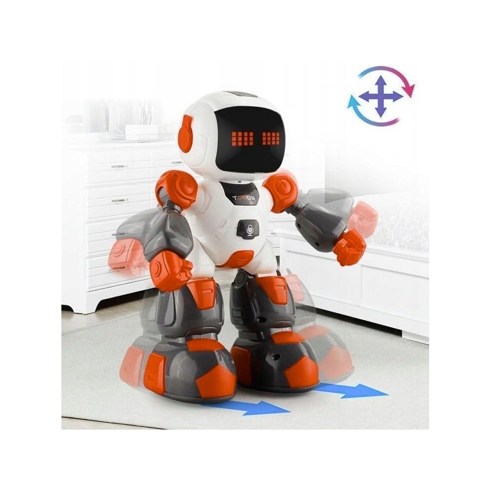 BUDDY RC Robot Diaľkovo ovládaný Rukou, interaktívny – tancuje, chodí, spieva, svieti LED a nahráva zvuk