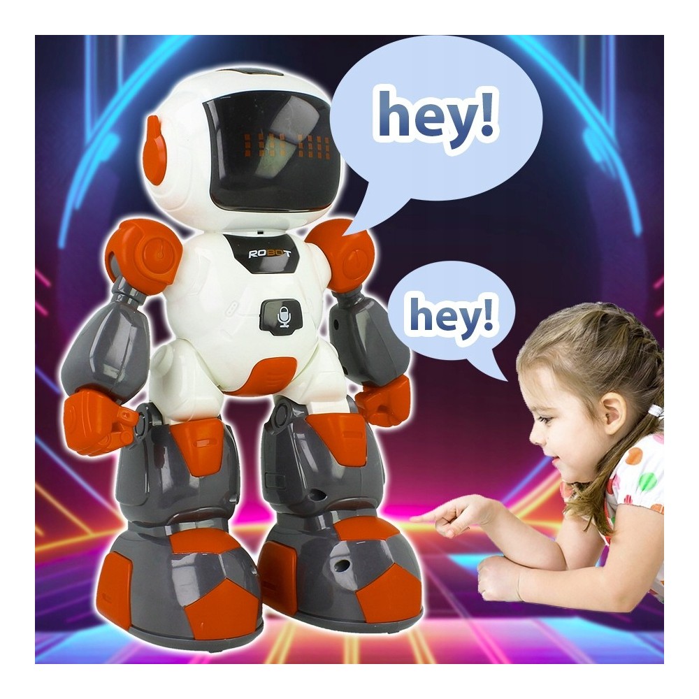 BUDDY RC Robot Diaľkovo ovládaný Rukou, interaktívny – tancuje, chodí, spieva, svieti LED a nahráva zvuk