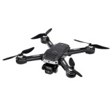 JOKO RC Dron A19P, Kvadrokoptéera s HD Kamerou, skladací, púzdro, diaľkové ovládanie s obrazovkou, Bezkartáčové 4 motory, čierny