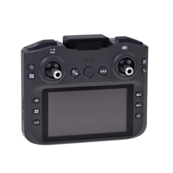 JOKO RC Dron A19P, Kvadrokoptéera s HD Kamerou, skladací, púzdro, diaľkové ovládanie s obrazovkou, Bezkartáčové 4 motory, čierny