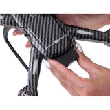 JOKO RC Dron A19P, Kvadrokoptéera s HD Kamerou, skladací, púzdro, diaľkové ovládanie s obrazovkou, Bezkartáčové 4 motory, čierny