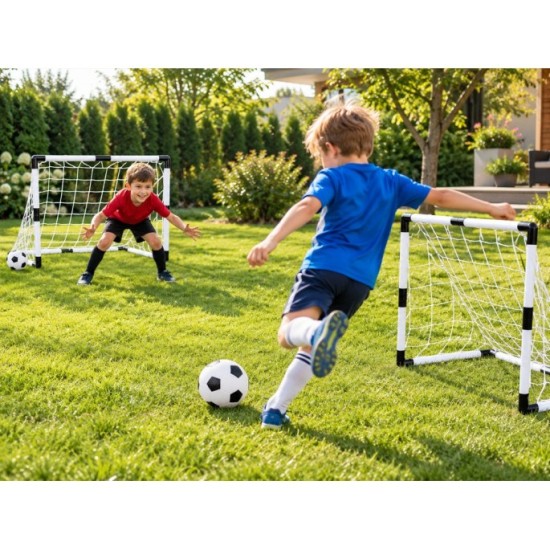 JOKO Sada Futbalové bránky s Loptou 2ks, pumpa