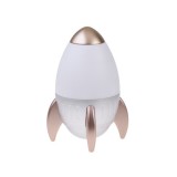 JOKO Detský Projektor Vesmírna raketa s Lampou 3v1, nočné LED svetlo, projektor Vesmír a Bluetooth reproduktor, USB nabíjačka