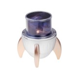 JOKO Detský Projektor Vesmírna raketa s Lampou 3v1, nočné LED svetlo, projektor Vesmír a Bluetooth reproduktor, USB nabíjačka