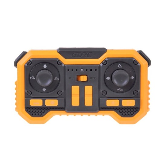 JOKO RC Bager s Dymom, Vymeniteľné hroty 3v1, Kovová Lyžica, Hydraulické kladivo, Drapák, so zvukom a svetlom