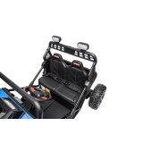 JOKO Elektrické autíčko Buggy Sport OUTLAND 4x200W, Dvojmiestne kožené sedadlo, Penové kolesá, Nosnosť 50kg, modré