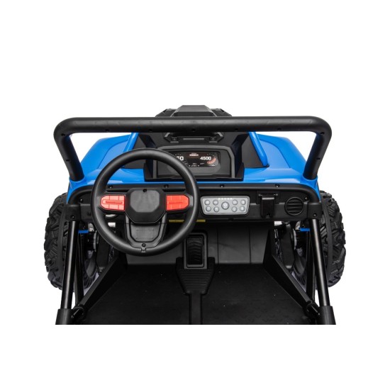 JOKO Elektrické autíčko Buggy Sport OUTLAND 4x200W, Dvojmiestne kožené sedadlo, Penové kolesá, Nosnosť 50kg, modré
