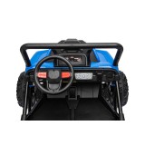 JOKO Elektrické autíčko Buggy Sport OUTLAND 4x200W, Dvojmiestne kožené sedadlo, Penové kolesá, Nosnosť 50kg, modré