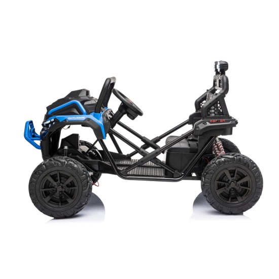 JOKO Elektrické autíčko Buggy Sport OUTLAND 4x200W, Dvojmiestne kožené sedadlo, Penové kolesá, Nosnosť 50kg, modré