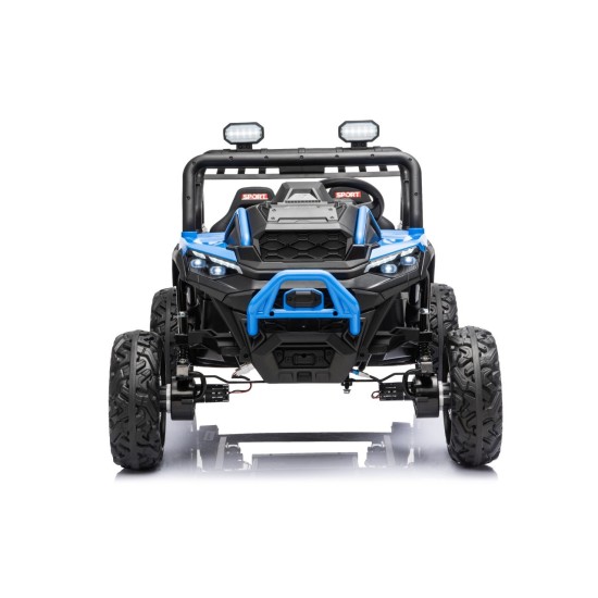 JOKO Elektrické autíčko Buggy Sport OUTLAND 4x200W, Dvojmiestne kožené sedadlo, Penové kolesá, Nosnosť 50kg, modré