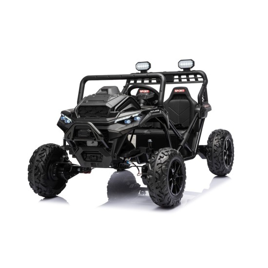 JOKO Elektrické autíčko Buggy Sport OUTLAND 4x200W, Dvojmiestne kožené sedadlo, Penové kolesá, Nosnosť 50kg, čierne