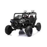 JOKO Elektrické autíčko Buggy Sport OUTLAND 4x200W, Dvojmiestne kožené sedadlo, Penové kolesá, Nosnosť 50kg, čierne