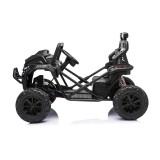 JOKO Elektrické autíčko Buggy Sport OUTLAND 4x200W, Dvojmiestne kožené sedadlo, Penové kolesá, Nosnosť 50kg, čierne