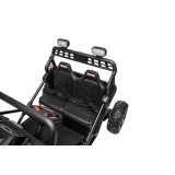 JOKO Elektrické autíčko Buggy Sport OUTLAND 4x200W, Dvojmiestne kožené sedadlo, Penové kolesá, Nosnosť 50kg, čierne