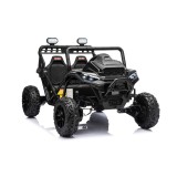 JOKO Elektrické autíčko Buggy Sport OUTLAND 4x200W, Dvojmiestne kožené sedadlo, Penové kolesá, Nosnosť 50kg, čierne