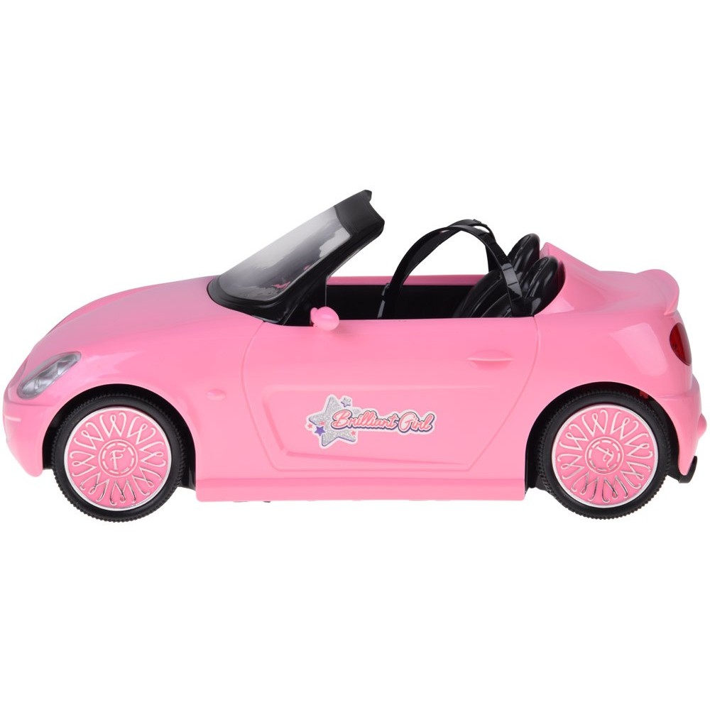 JOKO RC Auto Kabriolet na diaľkové ovládanie so svetlom, ružové