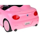 JOKO RC Auto Kabriolet na diaľkové ovládanie so svetlom, ružové