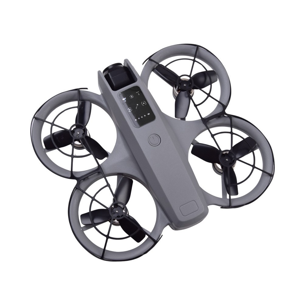 JOKO RC Dron s kamerou, Kvadrokoptéra na diaľkové ovládanie s LCD obrazovkou, sivý