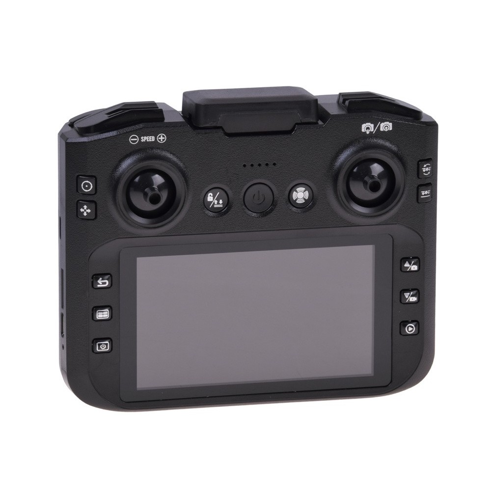 JOKO RC Dron s kamerou, Kvadrokoptéra na diaľkové ovládanie s LCD obrazovkou, sivý