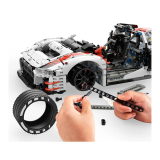 Rastar Stavvebnica Auto Audi R8 LMS GT3 1:8 56cm, biele