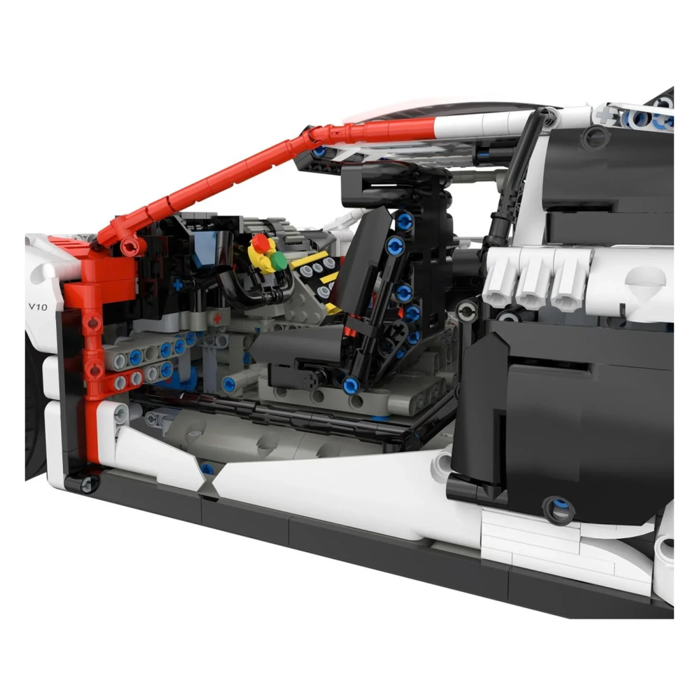 Rastar Stavvebnica Auto Audi R8 LMS GT3 1:8 56cm, biele