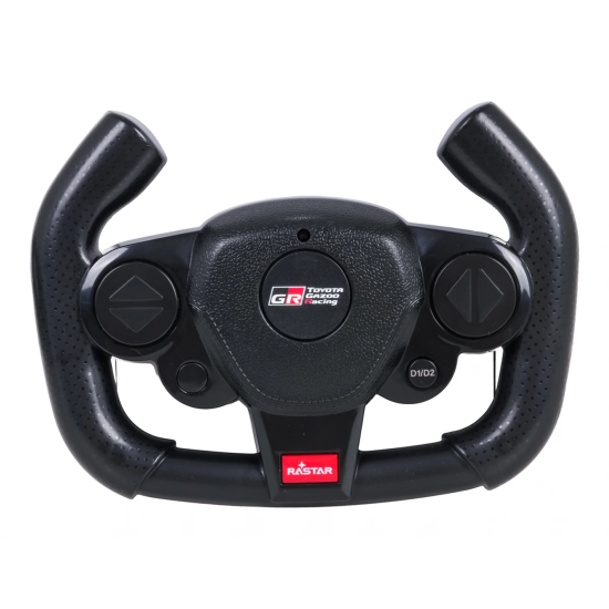 Rastar RC Auto Toyota GAZOO Racing GR010 Hybrid na diaľkové ovládanie, čierne