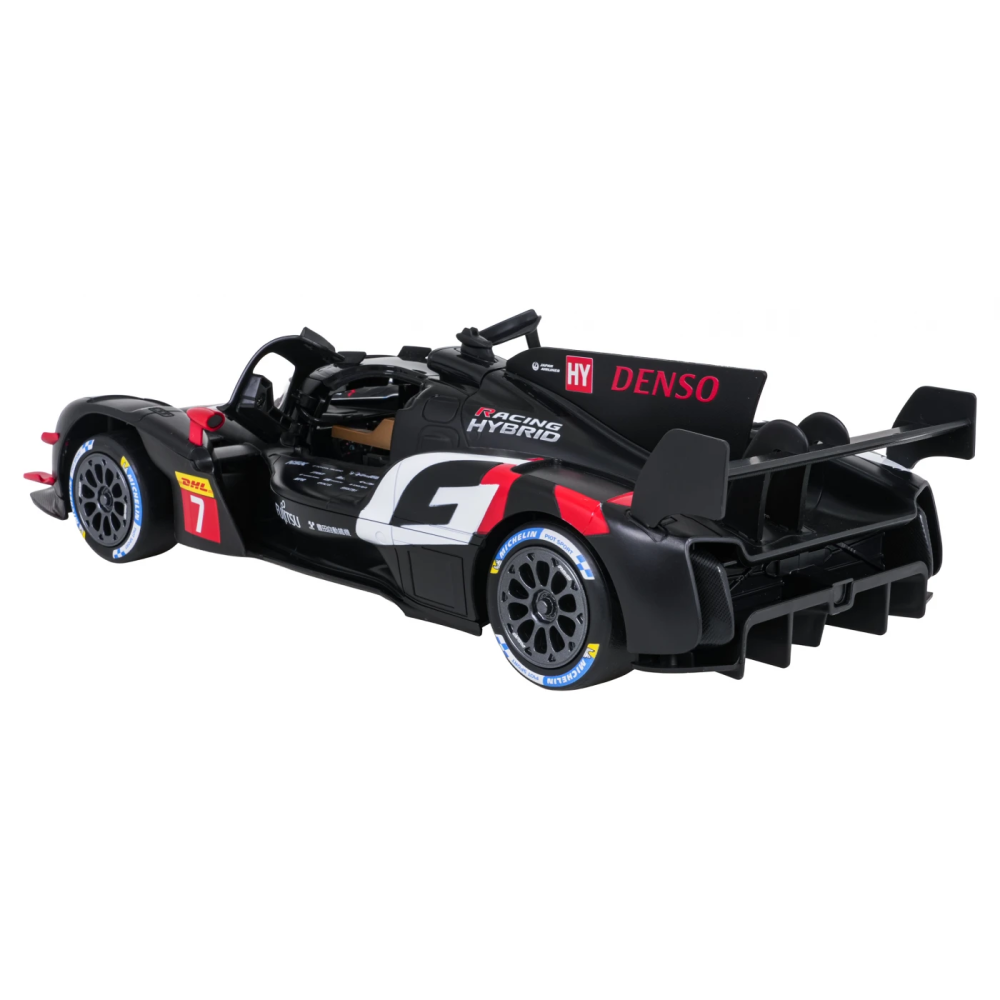 Rastar RC Auto Toyota GAZOO Racing GR010 Hybrid na diaľkové ovládanie, čierne