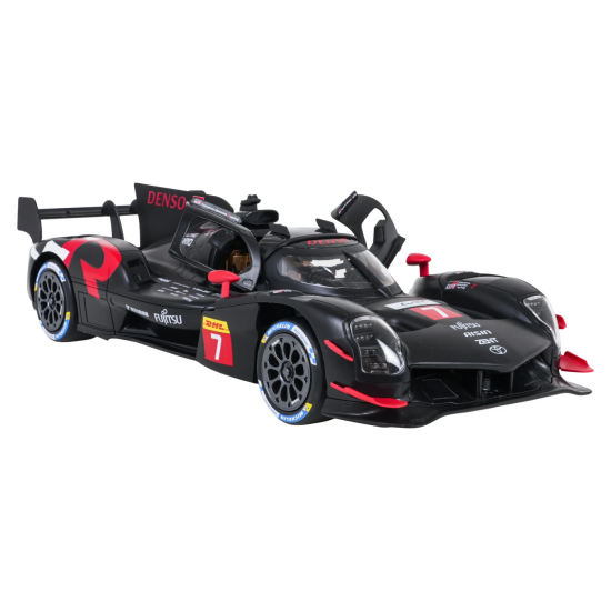 Rastar RC Auto Toyota GAZOO Racing GR010 Hybrid na diaľkové ovládanie, čierne