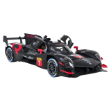 Rastar RC Auto Toyota GAZOO Racing GR010 Hybrid na diaľkové ovládanie, čierne