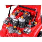JOKO Autodielňa Sada Malého Automechanika Kamión s volantom, svetlo a zvuko, na učenie opravovať + diaľkové ovládanie, červený