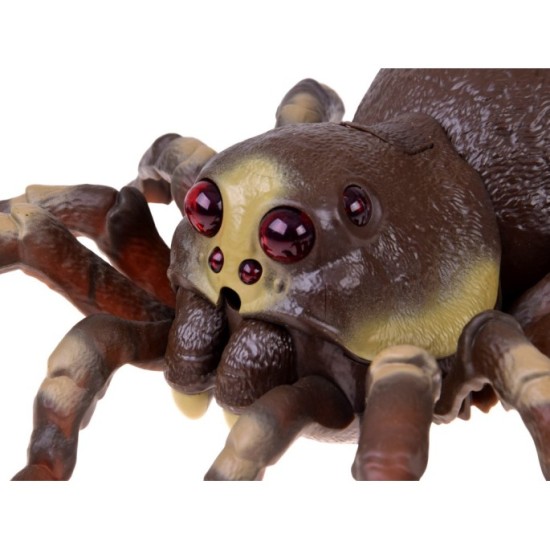 JOKO RC Pavúk TARANTULA spider na diaľkové ovládanie, so svetlom a Dymovým Efektom