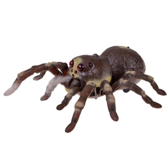 JOKO RC Pavúk TARANTULA spider na diaľkové ovládanie, so svetlom a Dymovým Efektom
