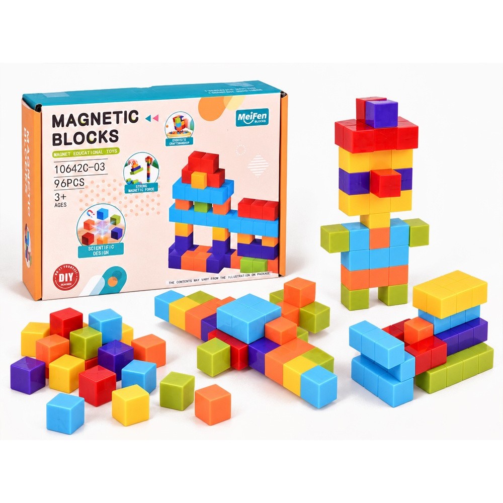 JOKO Sada Magnetické kocky 96ks