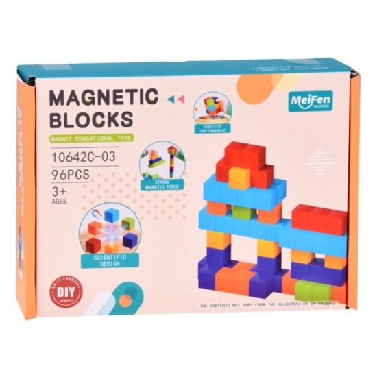 JOKO Sada Magnetické kocky 96ks