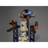 JOKO Vesmírna Raketa s DYMOVÝM Efektom, svetlom a zvukom + Projektor na batérie + 2 figúrky Astronautov