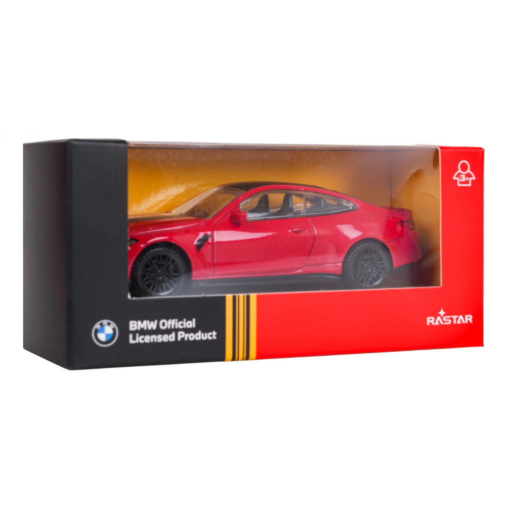 Rastar Kovový Model Autíčka  BMW M4 CS 1:43, červené