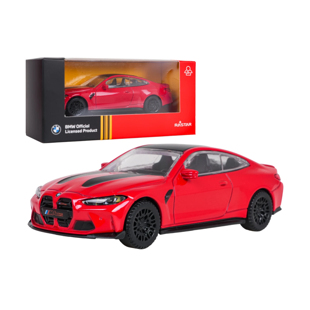 Rastar Kovový Model Autíčka  BMW M4 CS 1:43, červené