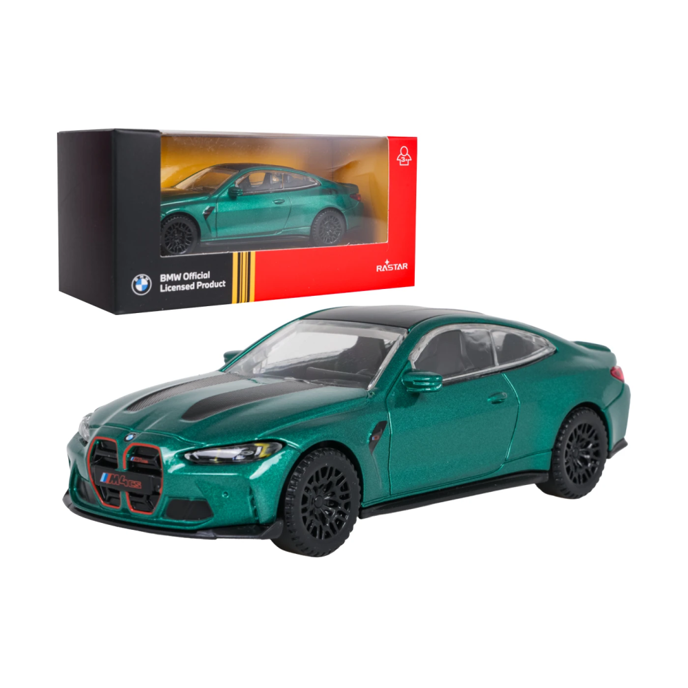 Rastar Kovový Model Autíčka BMW M4 CS 1:43, zelené