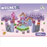 JOKO Sada Magnetická Stavebnica 3D kocky 140ks