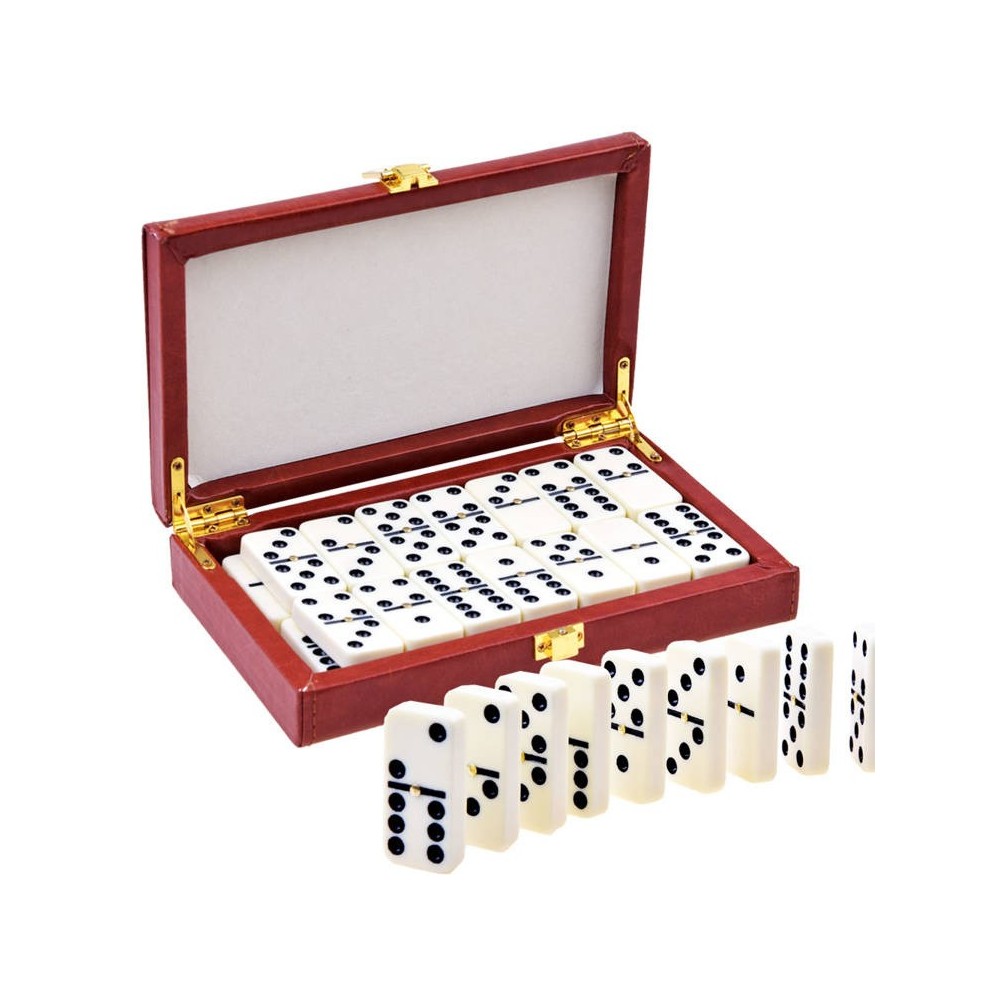 JOKO Spoločenská hra Domino v Koženom púzdre