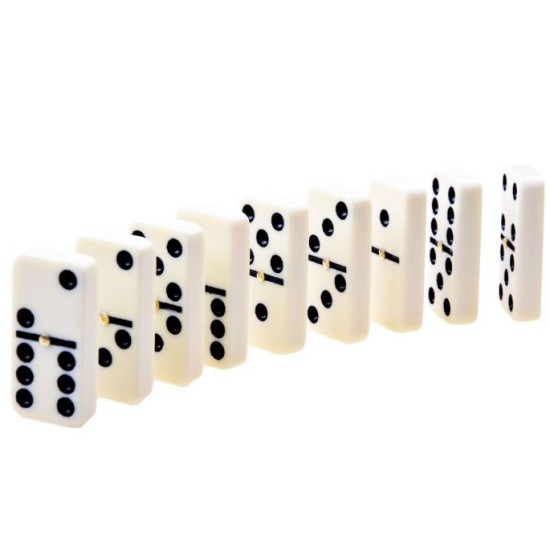 JOKO Spoločenská hra Domino v Koženom púzdre
