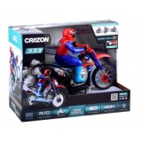 JOKO RC Veľká Motorka Cross s DYMOM na diaľkové ovládanie 35cm, so svetlom a zvukom
