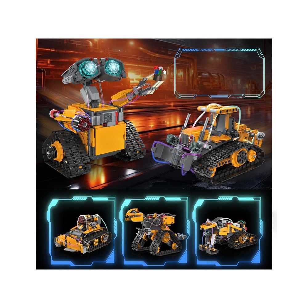 JOKO Technická Stavebnica 5v1 SPACE MACHINES PRO na diaľkové ovládanie, Robot, Dinosaurus, Motorka