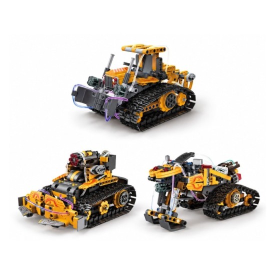 JOKO Technická Stavebnica 5v1 SPACE MACHINES PRO na diaľkové ovládanie, Robot, Dinosaurus, Motorka