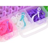 JOKO Sada Gumičky Loom Band na výrobu náramkov, náhrdelníkov 1800+ púzdro + korálky + prívesky
