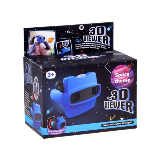 JOKO 3D Okuliare Vesmír Stereoskop, modrý