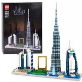 JOKO Technická stavebnica Stavebnica Dubajské mrakodrapy, slávne budovy sveta, viac ako 3000 ks, Burj Khalifa Tower