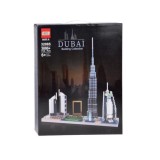 JOKO Technická stavebnica Stavebnica Dubajské mrakodrapy, slávne budovy sveta, viac ako 3000 ks, Burj Khalifa Tower