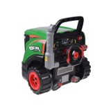 JOKO MOTOR Traktora Autodielňa Automechanika s volantom, Efekt DYMU z výfuku, so svetlom a zvukom, zelený